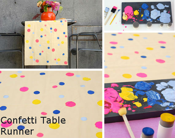 Confetti Table Runner