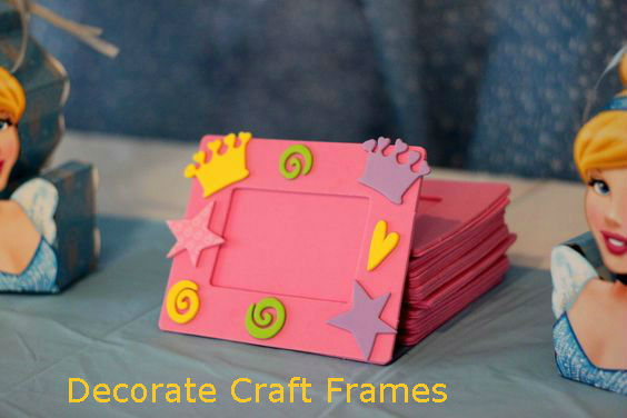 Decorate Craft Frames