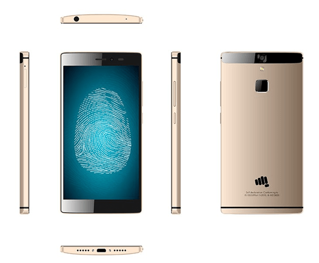 Micromax Canvas 6 Gold