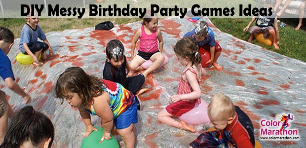 12 Messy and Cheery Birthday Party Games for Kids