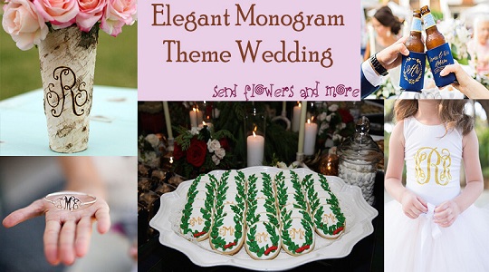 Elegant Monogram Theme to Make Wedding Personalized