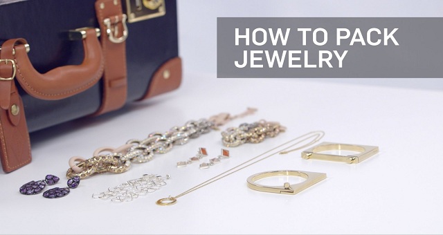 how to pack jewelry
