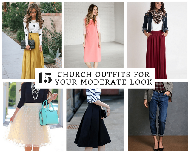 casual sunday church outfits