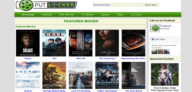 10 Putlocker Alternatives(Movie Streaming Websites) | MeetRV