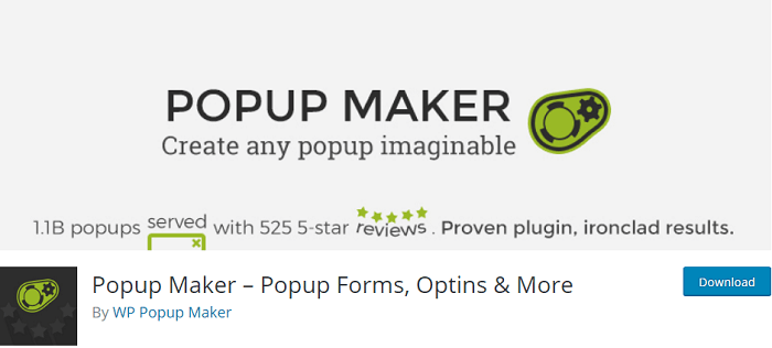 Popup Maker Popup Forms