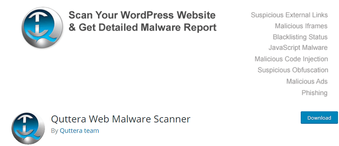 Quttera Web Malware Scanner