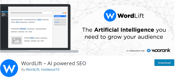 WordLift AI powered SEO