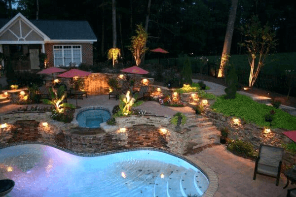 Use Landscaping Rocks To Hide Unsightly Fixtures