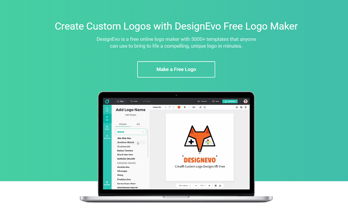 DesignEvo Online Logo Maker