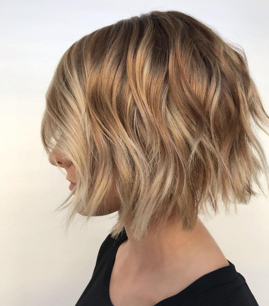 Choppy Short Bob