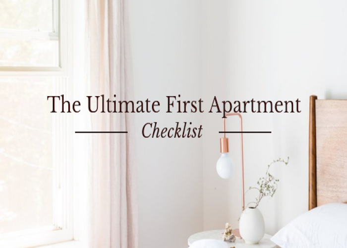 The Ultimate First Apartment