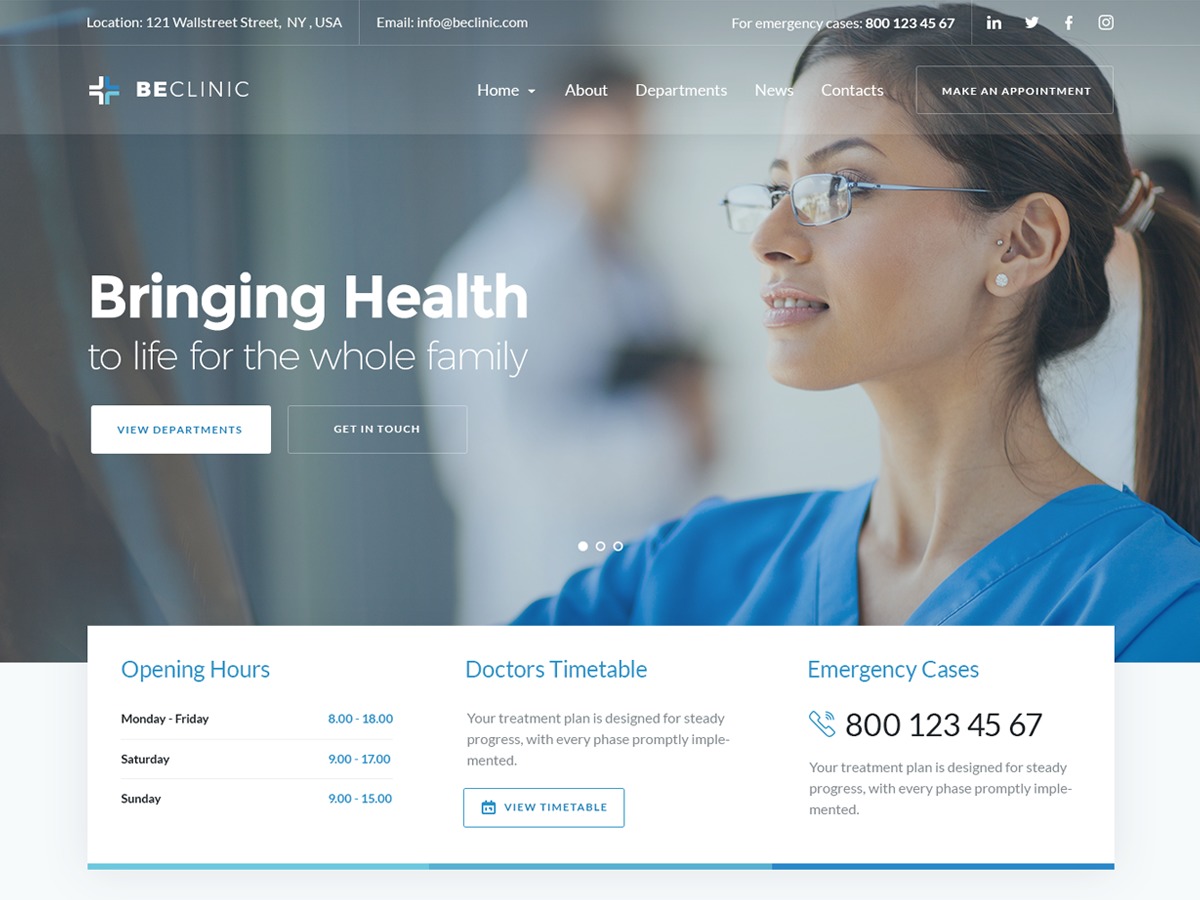 beclinic-medical-wordpress-theme