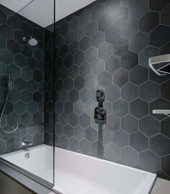 Bathroom Large Sized Tiles