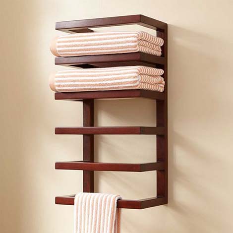 Standing Bathroom Racks