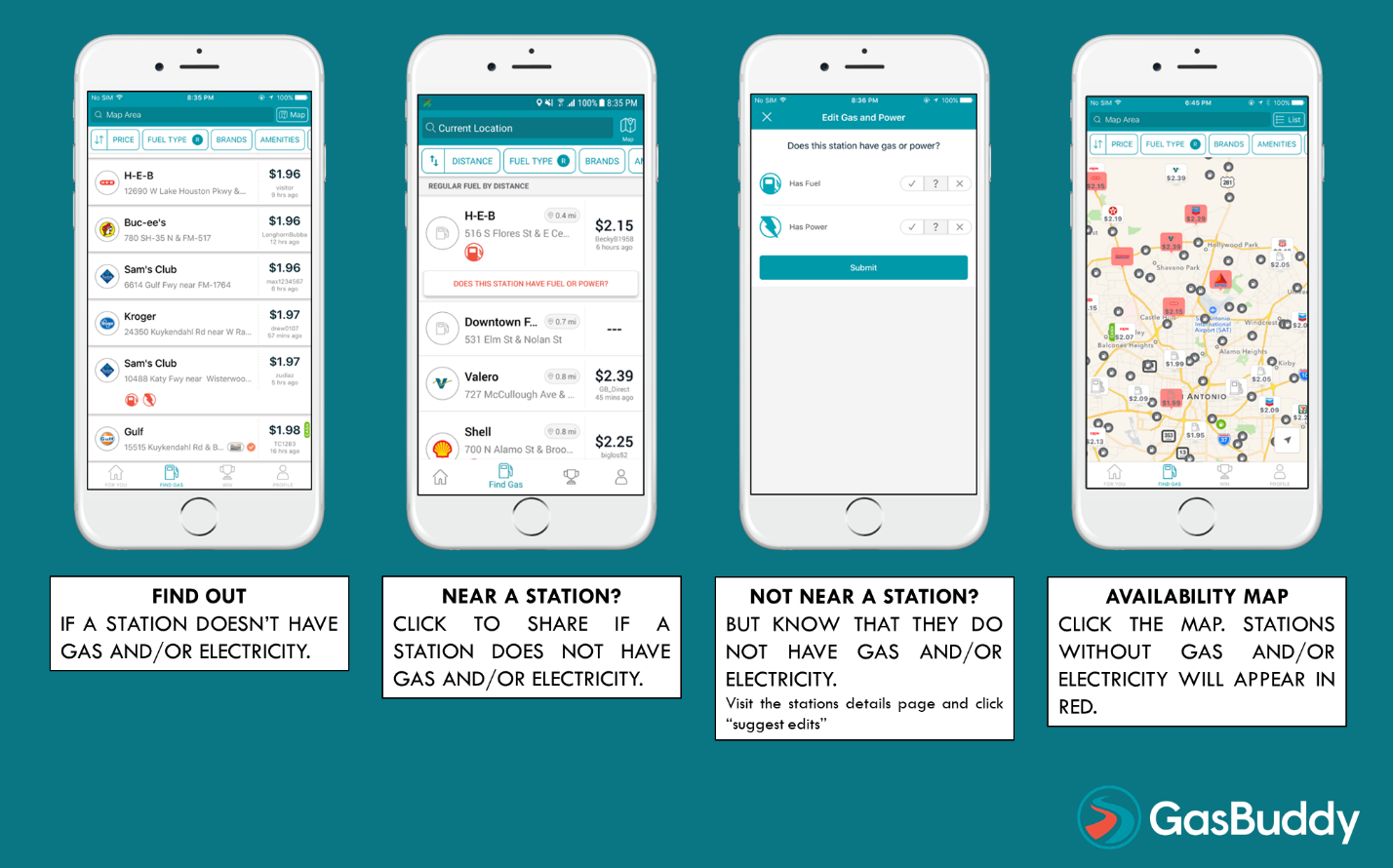 Cheap Gas Finder Application GasBuddy