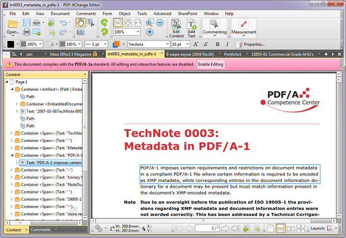 PDF - Xchange Editor