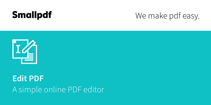Smallpdf online PDF Editor