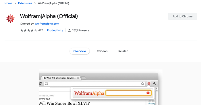 WolframAlpha