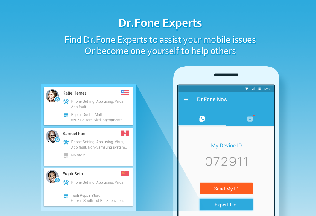 Dr.Fone Expert Software