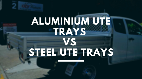 Aluminium Ute Trays