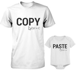 Copy and Paste Baby Matching T-Shirt and Bodysuit Set