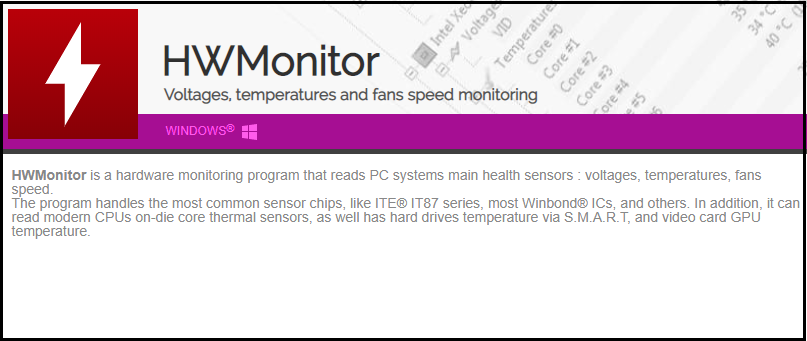 HWMonitor