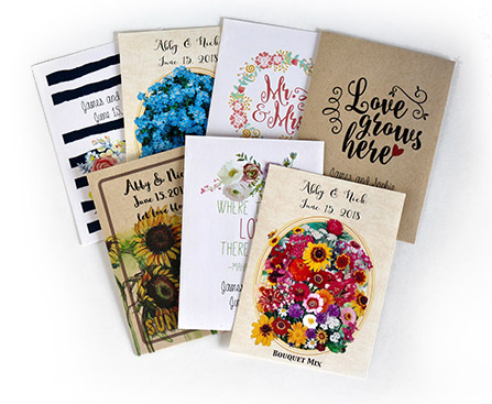 Personalized Seed Packets