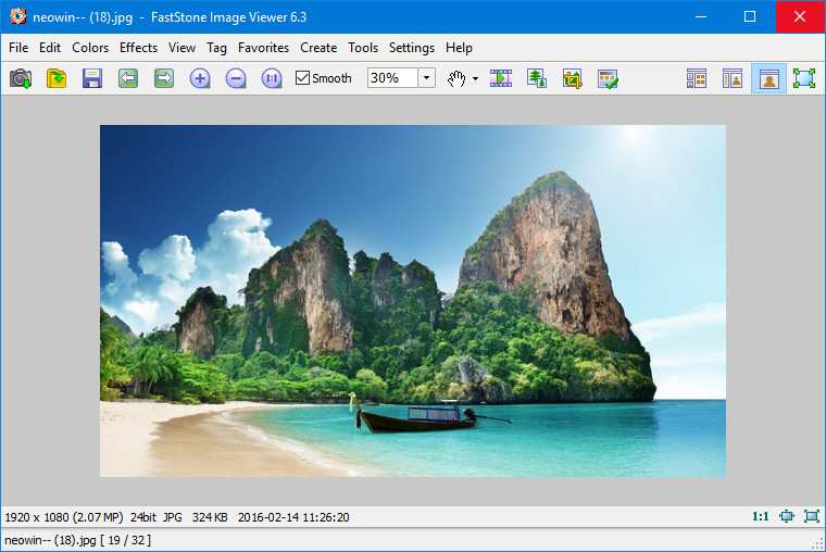 FastStone IMAGE VIEWER