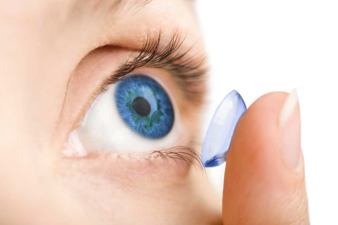 High-tech Contact Lenses that Improve Vision and more