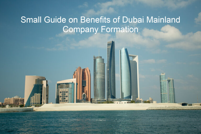 Mainland Company Formation In Dubai