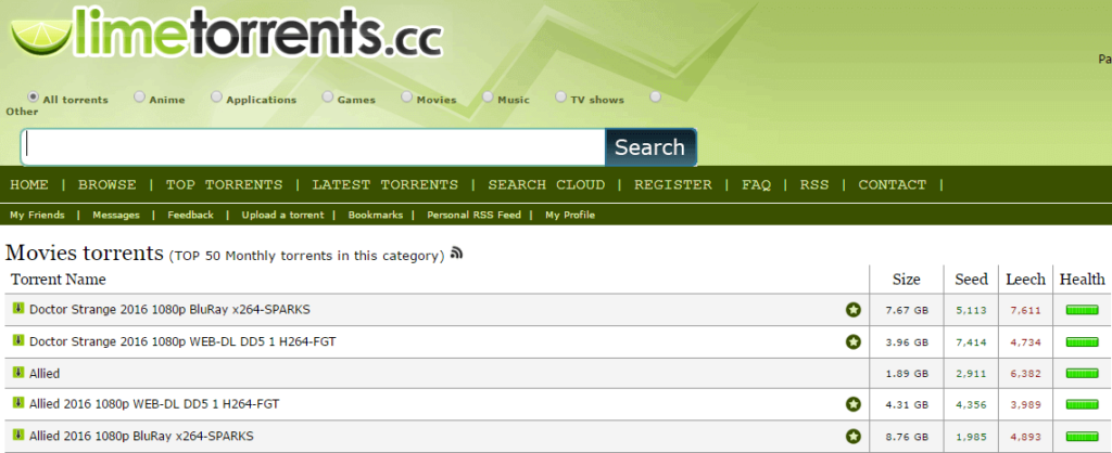 LimeTorrents.cc