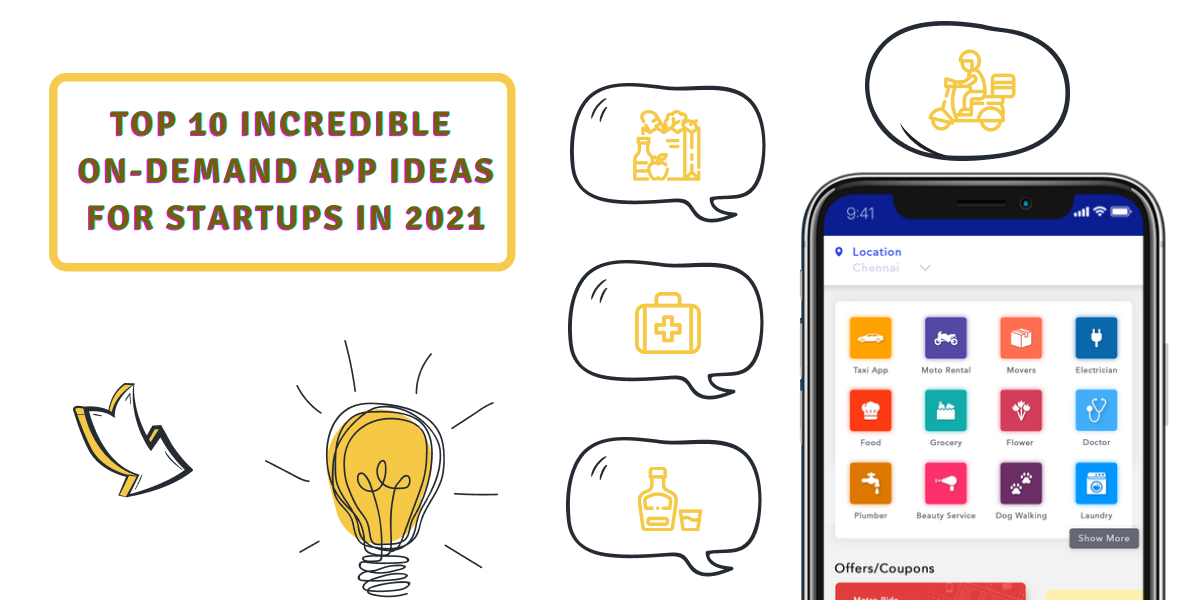 On-demand App Ideas for Startups in 2021