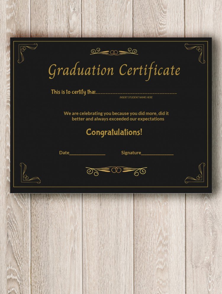 Elegant Certificate of appreciation – free Google Docs template