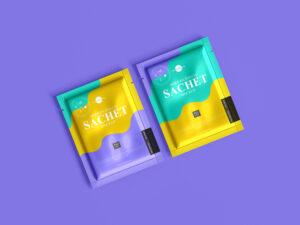 Free Modern Pouch Sachet Mockup