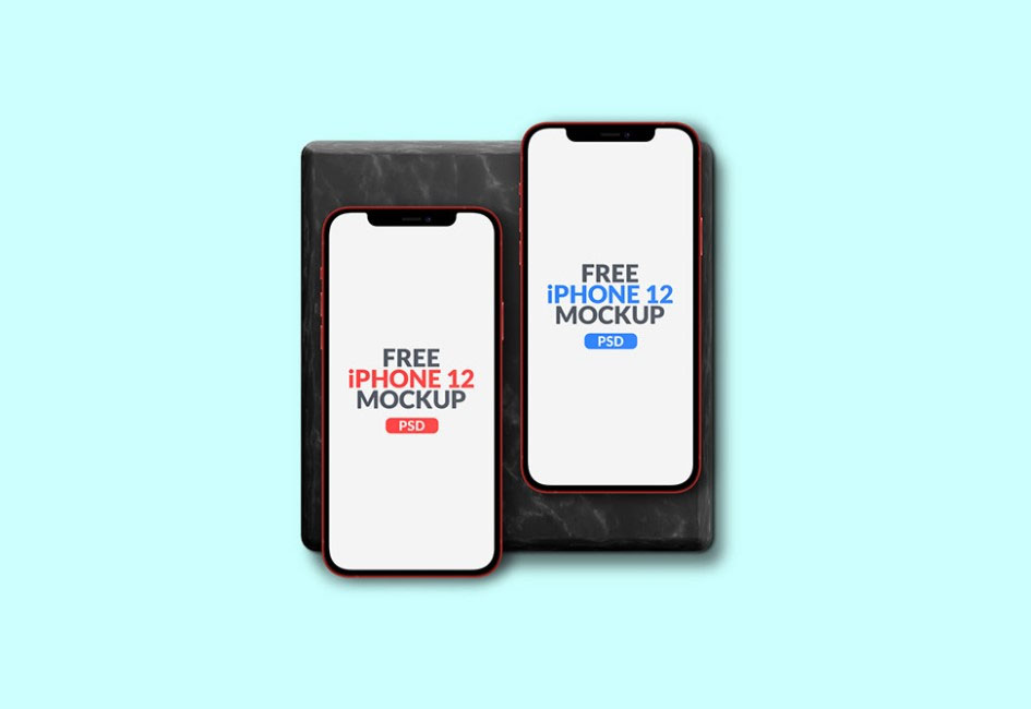 Free iPhone 12 Mockup