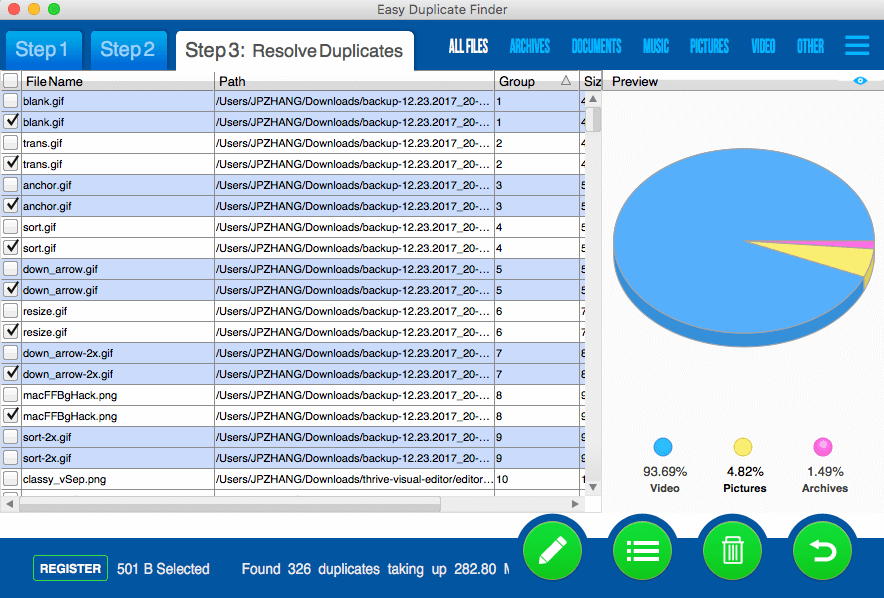 Easy Duplicate Finder for Mac