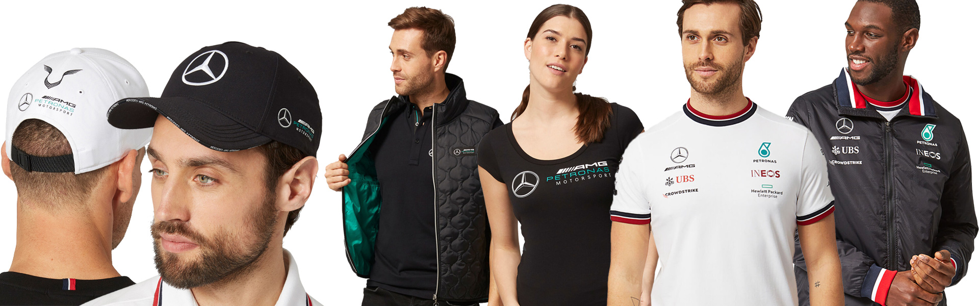 Show your love for Mercedes AMG Petronas with official merchandise