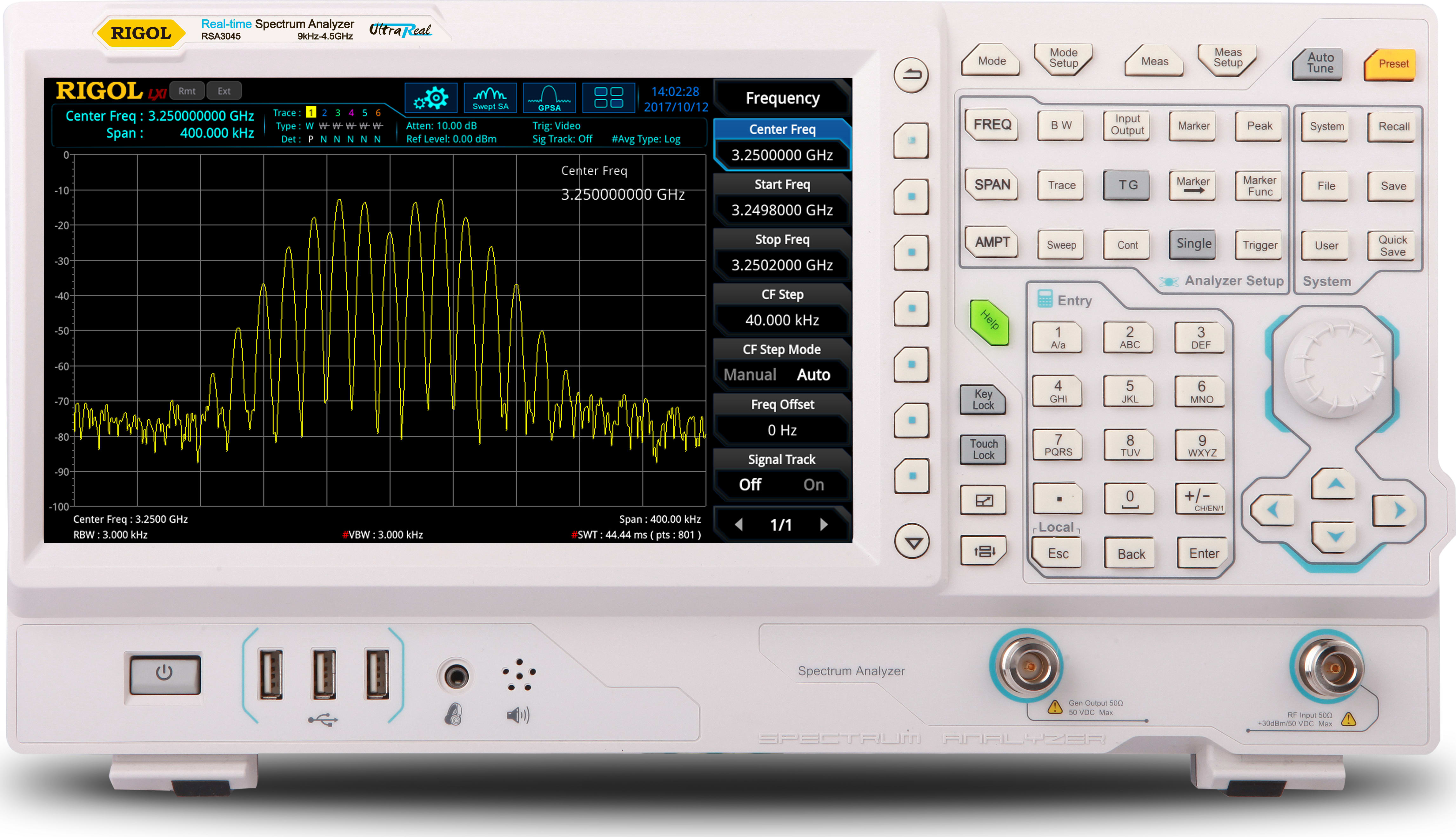 Low-cost 6-20 GHz Microwave Spectrum Analyzer