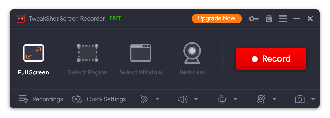 TweakShot Screen Recorder