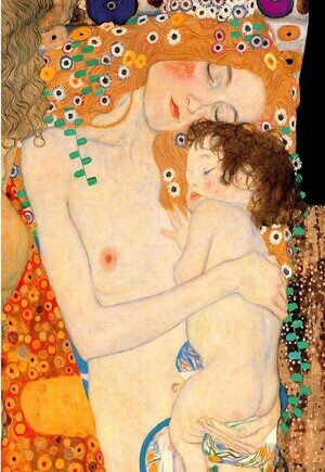 Mother and Child by Gustav Klimt