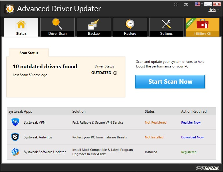 Advanced Driver Updater