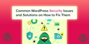 Common WordPress Security Issues and How to Resolve Them