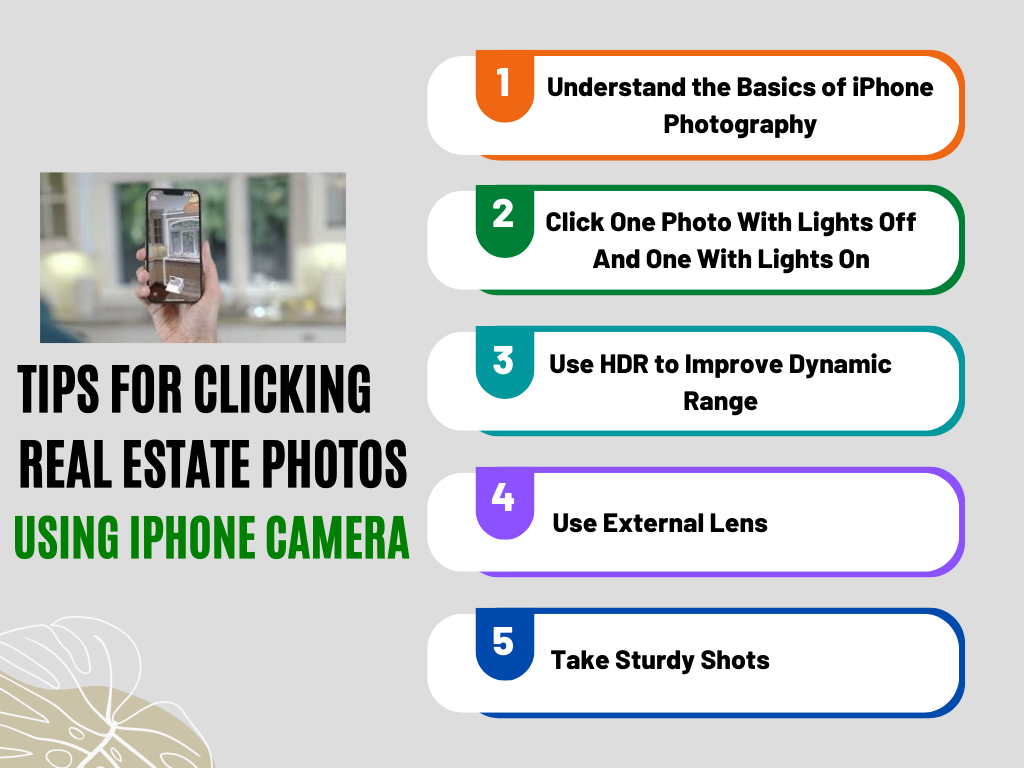 Five Tips for Clicking Real Estate Photos Using iPhone Camera