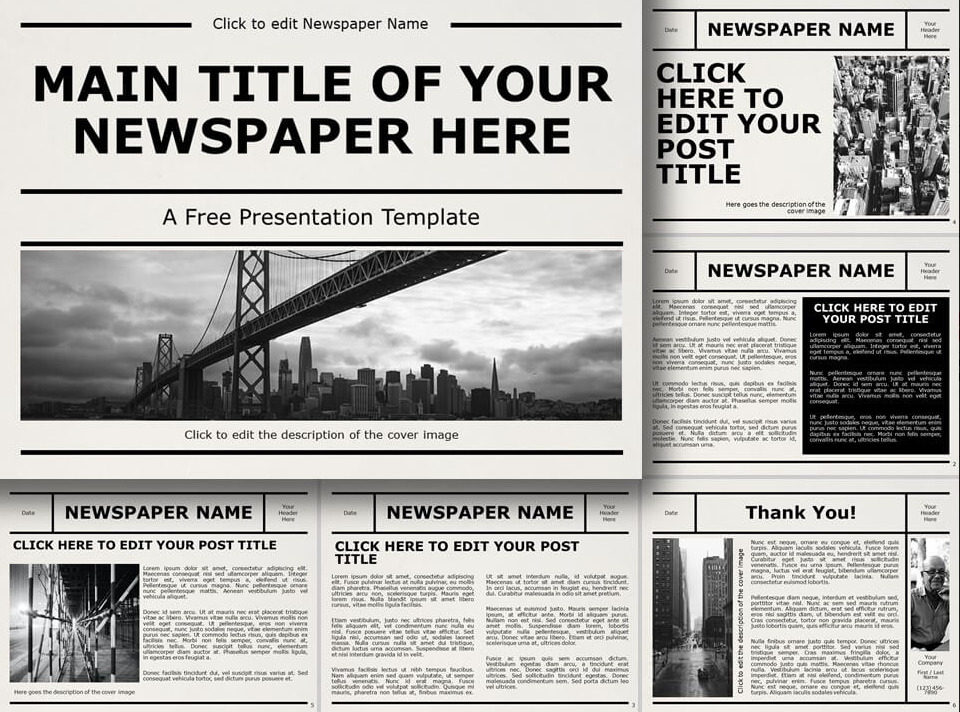 Multipurpose Modern Newspaper Template