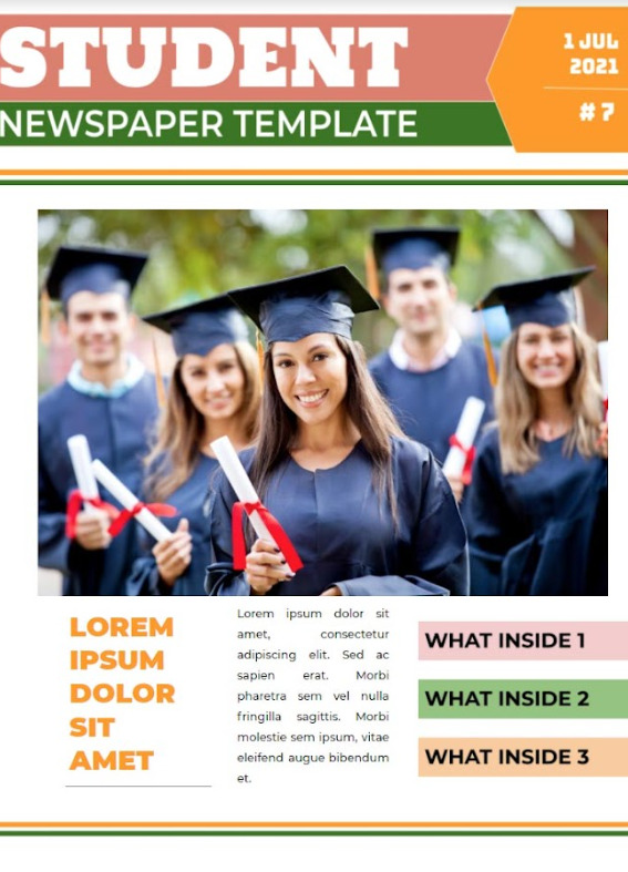 Student Newspaper Template