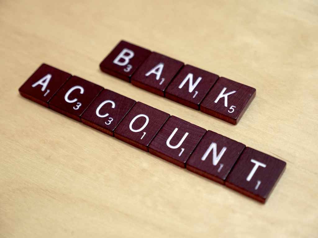 online bank account