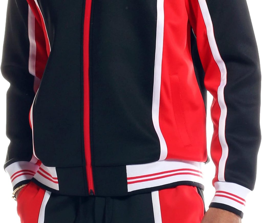 A New Kind of Sharp: Stacy Adams’ Embossed Tracksuit You Can Actually Dress Up Fashion