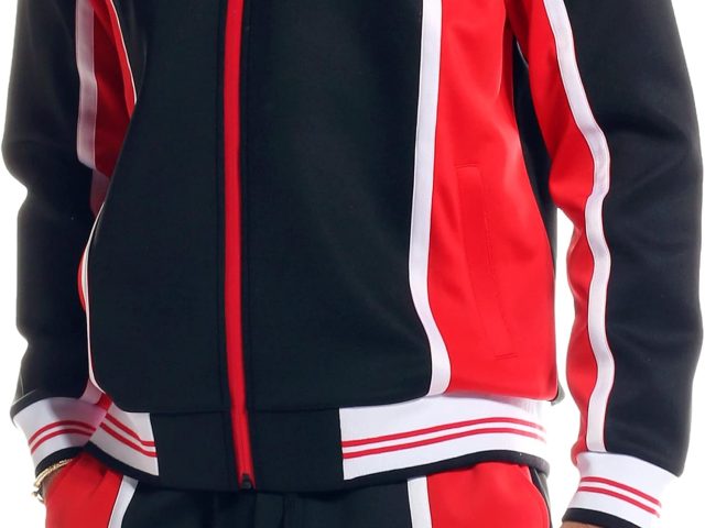 A New Kind of Sharp: Stacy Adams’ Embossed Tracksuit You Can Actually Dress Up Stacy Adams’ Embossed Tracksuit