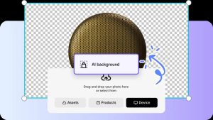 Create Minimalist or Complex Backdrops via AI Background Generator