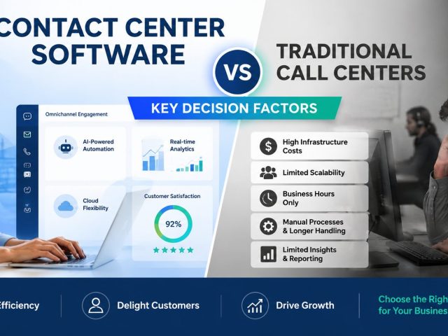 Contact Center Software vs Traditional Call Centers